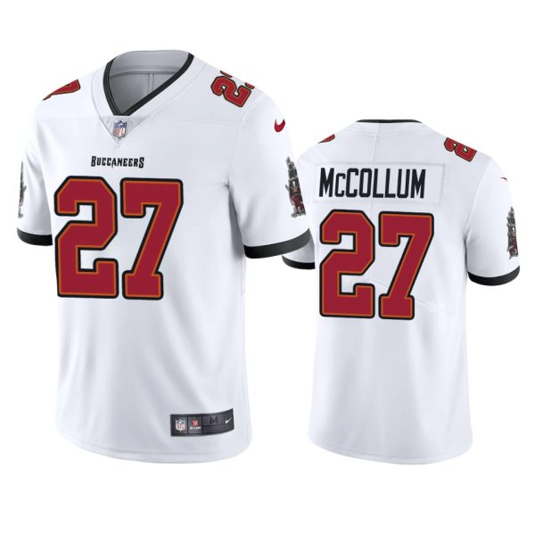 Zyon McCollum Tampa Bay Buccaneers White Vapor Limited Jersey