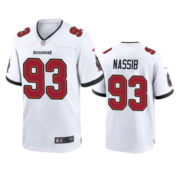 Carl Nassib Tampa Bay Buccaneers White Game Jersey