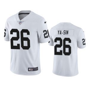 Rock Ya-Sin Las Vegas Raiders White Vapor Limited Jersey