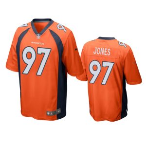 D.J. Jones Denver Broncos Orange Game Jersey