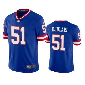 Azeez Ojulari New York Giants Royal Classic Vapor Limited Jersey