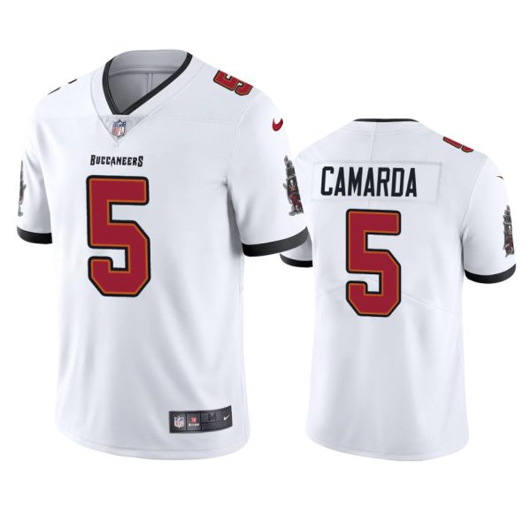 Jake Camarda Tampa Bay Buccaneers White Vapor Limited Jersey