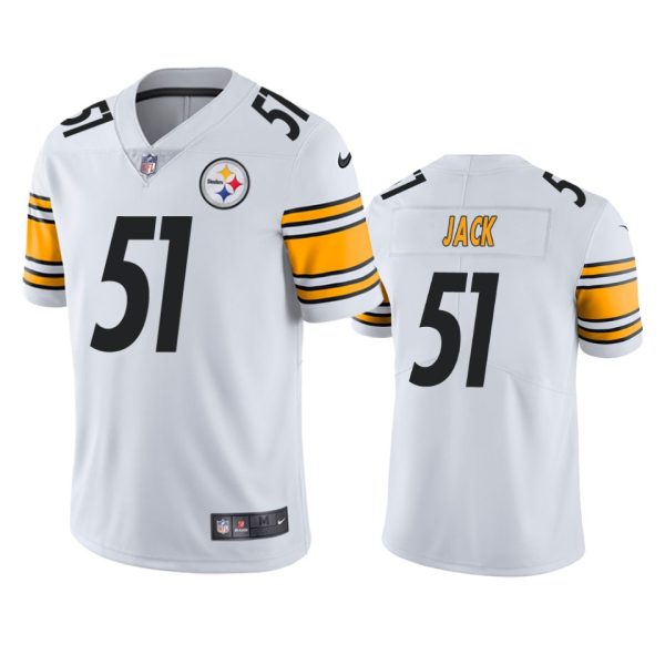 Myles Jack Pittsburgh Steelers White Vapor Limited Jersey