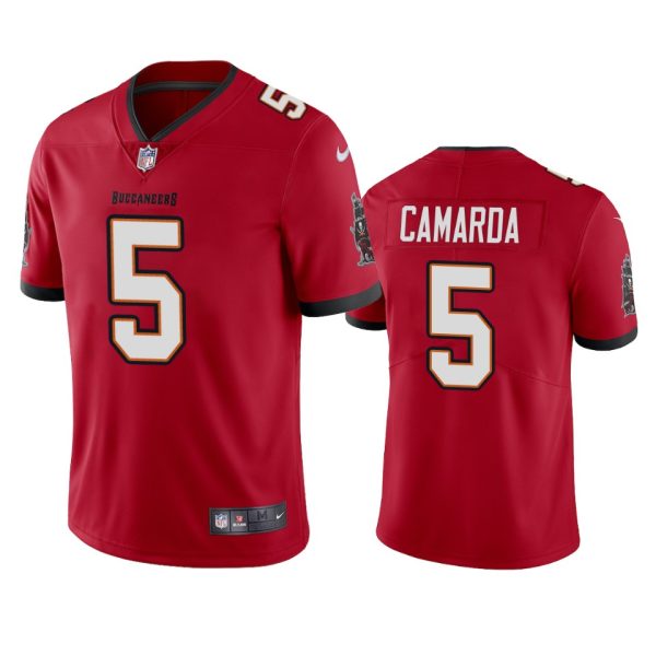 Jake Camarda Tampa Bay Buccaneers Red Vapor Limited Jersey