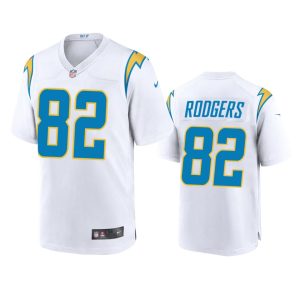 Richard Rodgers Los Angeles Chargers White Game Jersey