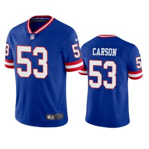 Harry Carson New York Giants Royal Classic Vapor Limited Jersey