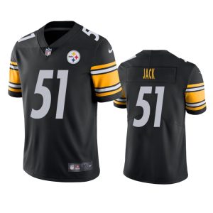 Myles Jack Pittsburgh Steelers Black Vapor Limited Jersey