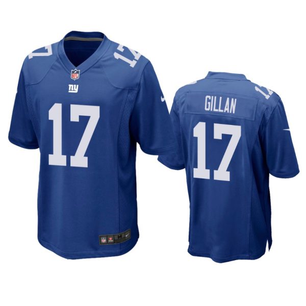 Jamie Gillan New York Giants Royal Game Jersey