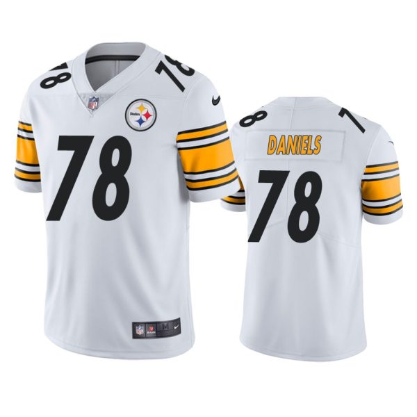 James Daniels Pittsburgh Steelers White Vapor Limited Jersey
