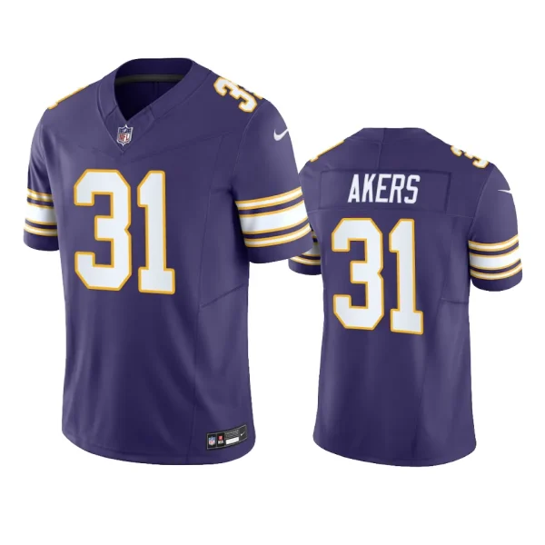 Cam Akers Minnesota Vikings Purple Classic F.U.S.E. Limited Jersey