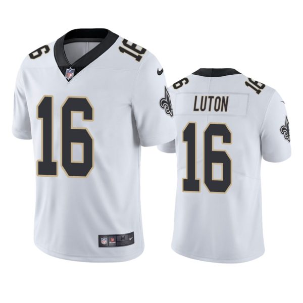 Jake Luton New Orleans Saints White Vapor Limited Jersey