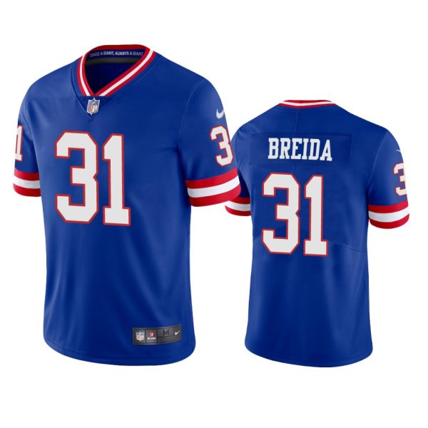 Matt Breida New York Giants Royal Classic Vapor Limited Jersey