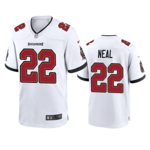 Keanu Neal Tampa Bay Buccaneers White Game Jersey