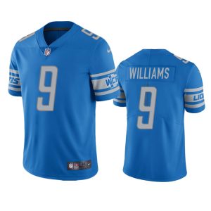 Jameson Williams Detroit Lions Light Blue Vapor Limited Jersey - Men's