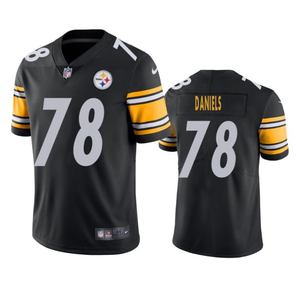 James Daniels Pittsburgh Steelers Black Vapor Limited Jersey