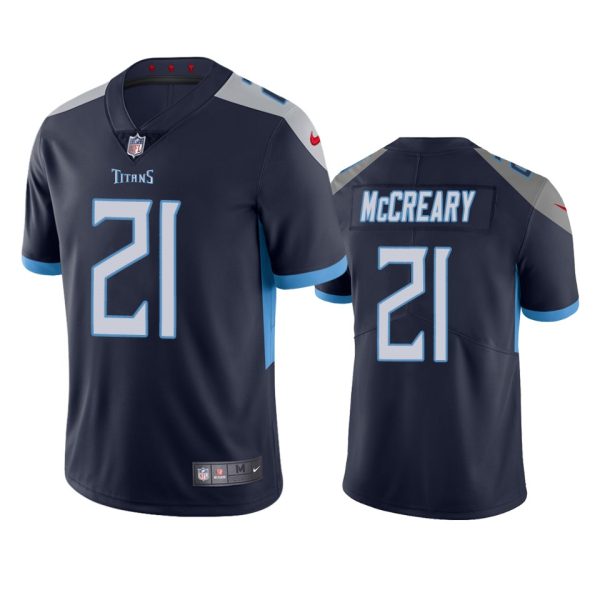 Roger McCreary Tennessee Titans Navy Vapor Limited Jersey