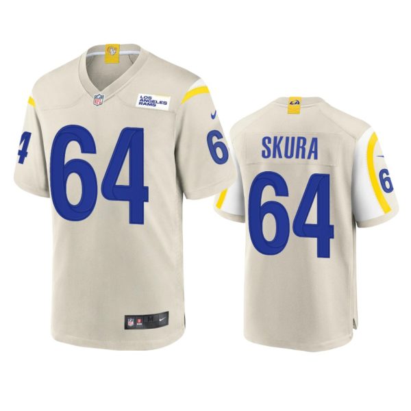 Matt Skura Los Angeles Rams Bone Game Jersey