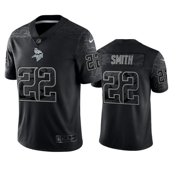 Harrison Smith Minnesota Vikings Black Reflective Limited Jersey