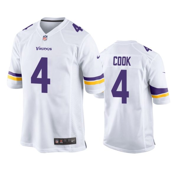 Dalvin Cook Minnesota Vikings White Game Jersey