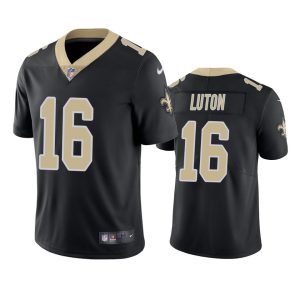 Jake Luton New Orleans Saints Black Vapor Limited Jersey