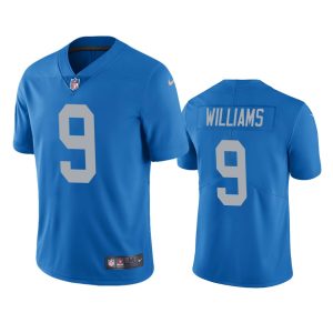 Jameson Williams Detroit Lions Blue Vapor Limited Jersey - Men's