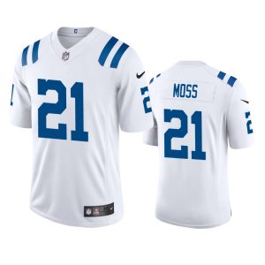 Zack Moss Indianapolis Colts White Vapor Limited Jersey