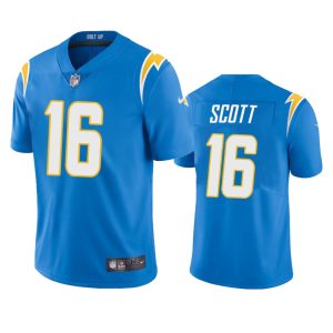 J.K. Scott Los Angeles Chargers Powder Blue Vapor Limited Jersey