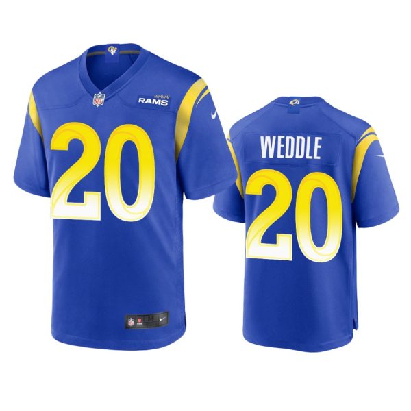 Eric Weddle Los Angeles Rams Royal Game Jersey