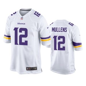 Nick Mullens Minnesota Vikings White Game Jersey