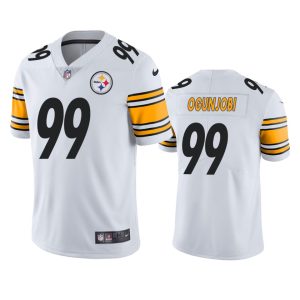 Larry Ogunjobi Pittsburgh Steelers White Vapor Limited Jersey - Men's