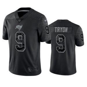 Joe Tryon Tampa Bay Buccaneers Black Reflective Limited Jersey