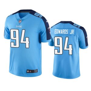 Mario Edwards Jr Tennessee Titans Light Blue Vapor Limited Jersey