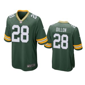 A.J. Dillon Green Bay Packers Green Game Jersey