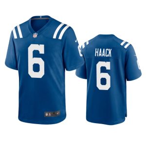 Matt Haack Indianapolis Colts Royal Game Jersey