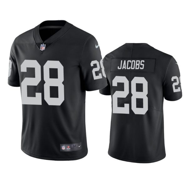 Josh Jacobs Las Vegas Raiders Black Vapor Limited Jersey - Men's