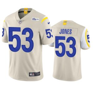 Ernest Jones Los Angeles Rams Bone Vapor Limited Jersey - Men's