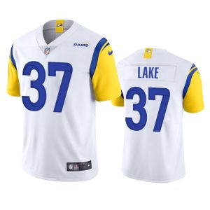 Quentin Lake Los Angeles Rams White Vapor Limited Jersey