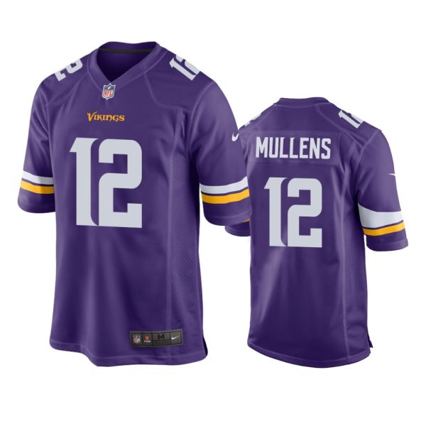 Nick Mullens Minnesota Vikings Purple Game Jersey