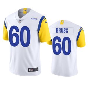 Logan Bruss Los Angeles Rams White Vapor Limited Jersey