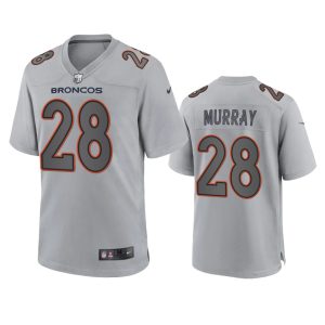 Latavius Murray Denver Broncos Gray Atmosphere Fashion Game Jersey