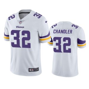 Ty Chandler Minnesota Vikings White Vapor Limited Jersey