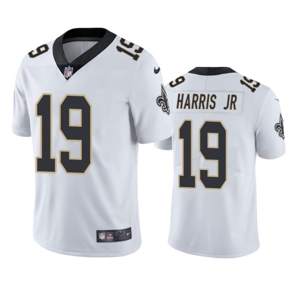 Chris Harris Jr New Orleans Saints White Vapor Limited Jersey