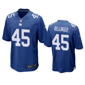 Daniel Bellinger New York Giants Royal Game Jersey