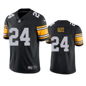 Damontae Kazee Pittsburgh Steelers Black Alternate Vapor Limited Jersey