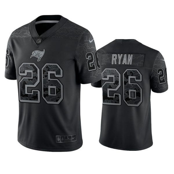 Logan Ryan Tampa Bay Buccaneers Black Reflective Limited Jersey